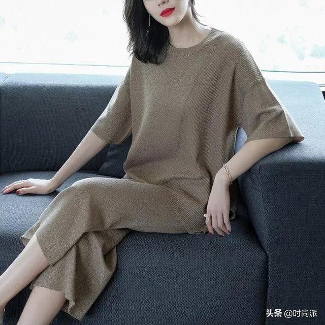 夏季显瘦高品质妈妈装 (时尚妈妈装清凉又透气穿搭)