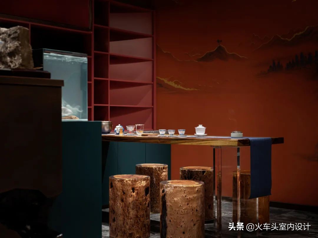 北京会所装修设计轻奢,500平米私人会所中式设计