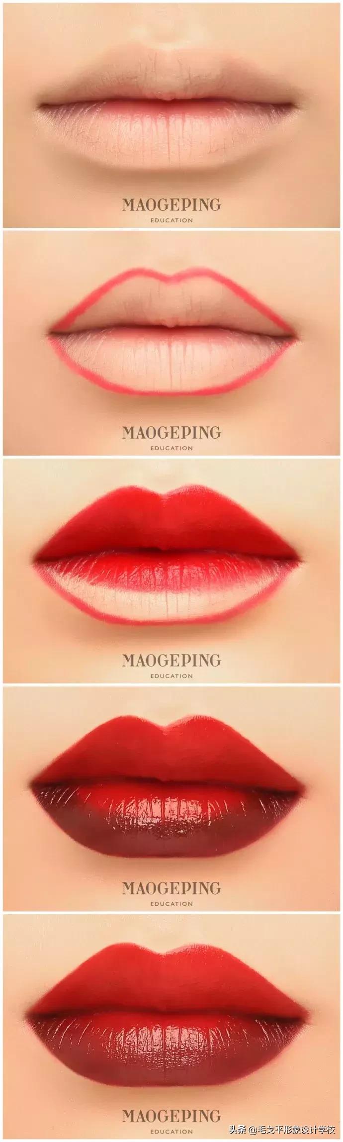 买了很多口红没一个好看的,买了口红不会涂