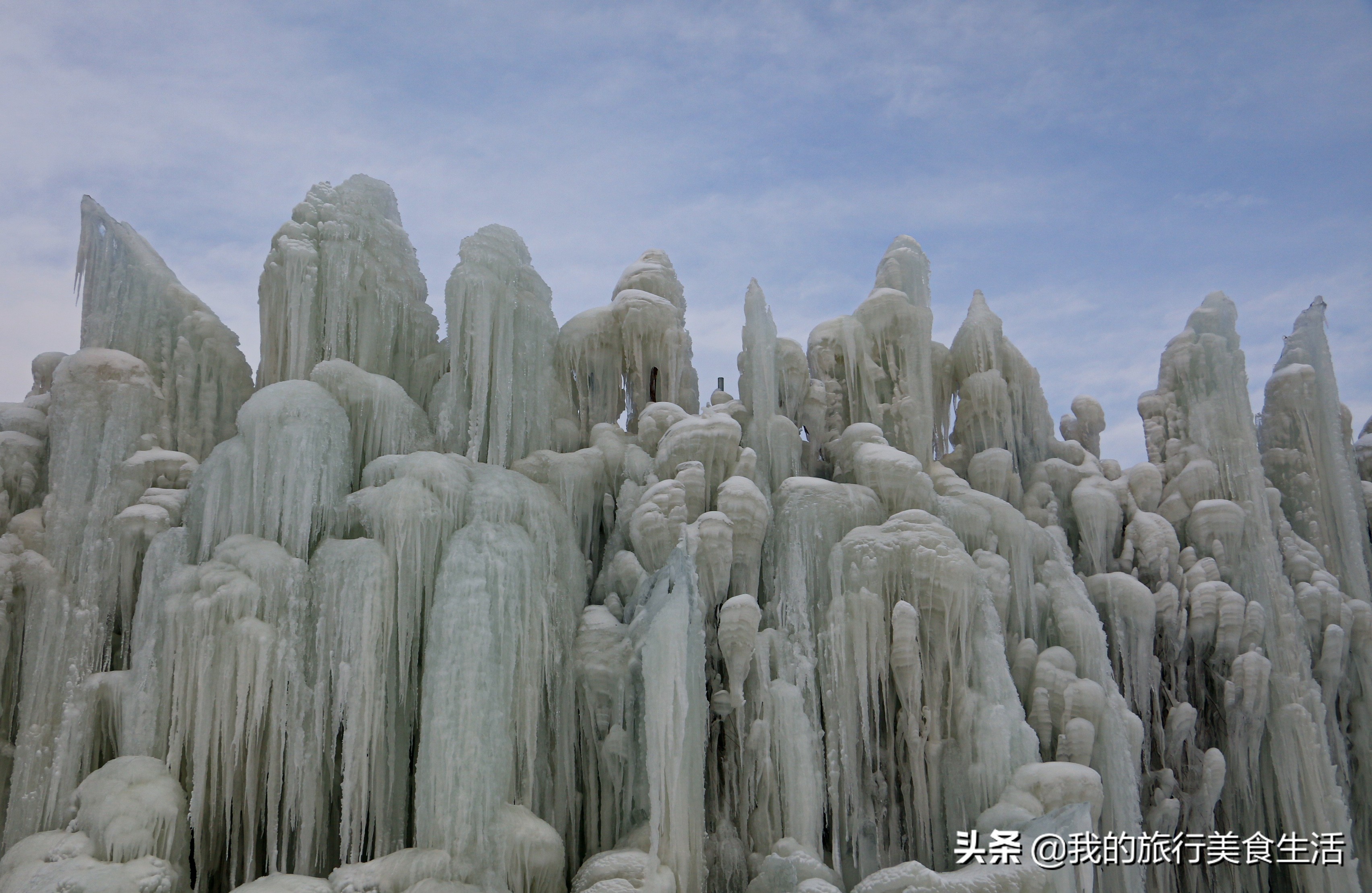 太原在哪看冰瀑布,太原冰川瀑布