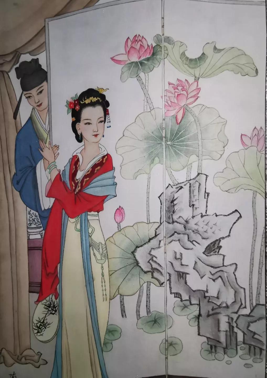 【艺品随录】澹泊自守,墨香飘逸——观毛兰珍工笔画展/平豪撰文