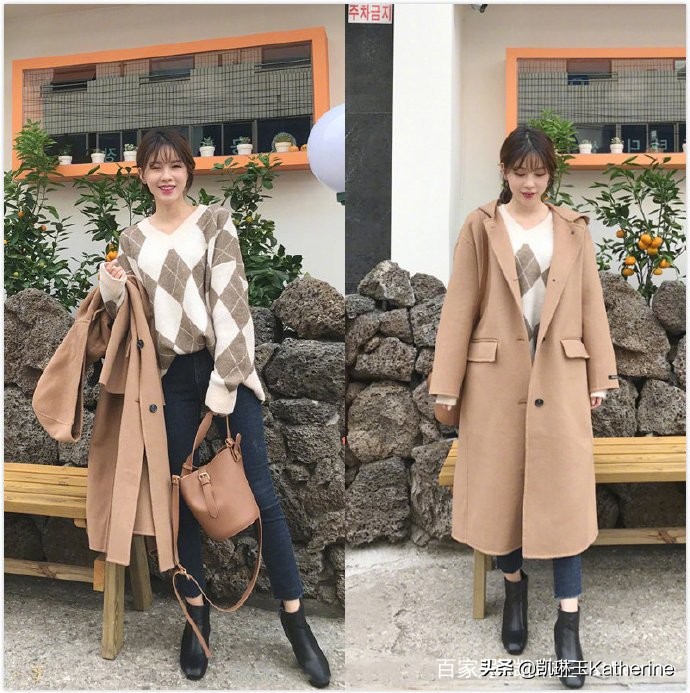 韩系穿搭极简风时尚百搭,韩系穿搭女春秋搭配高级感