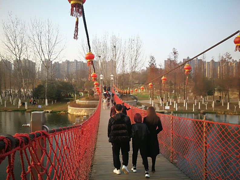 漫步河畔公园全景图,漫步公园美景