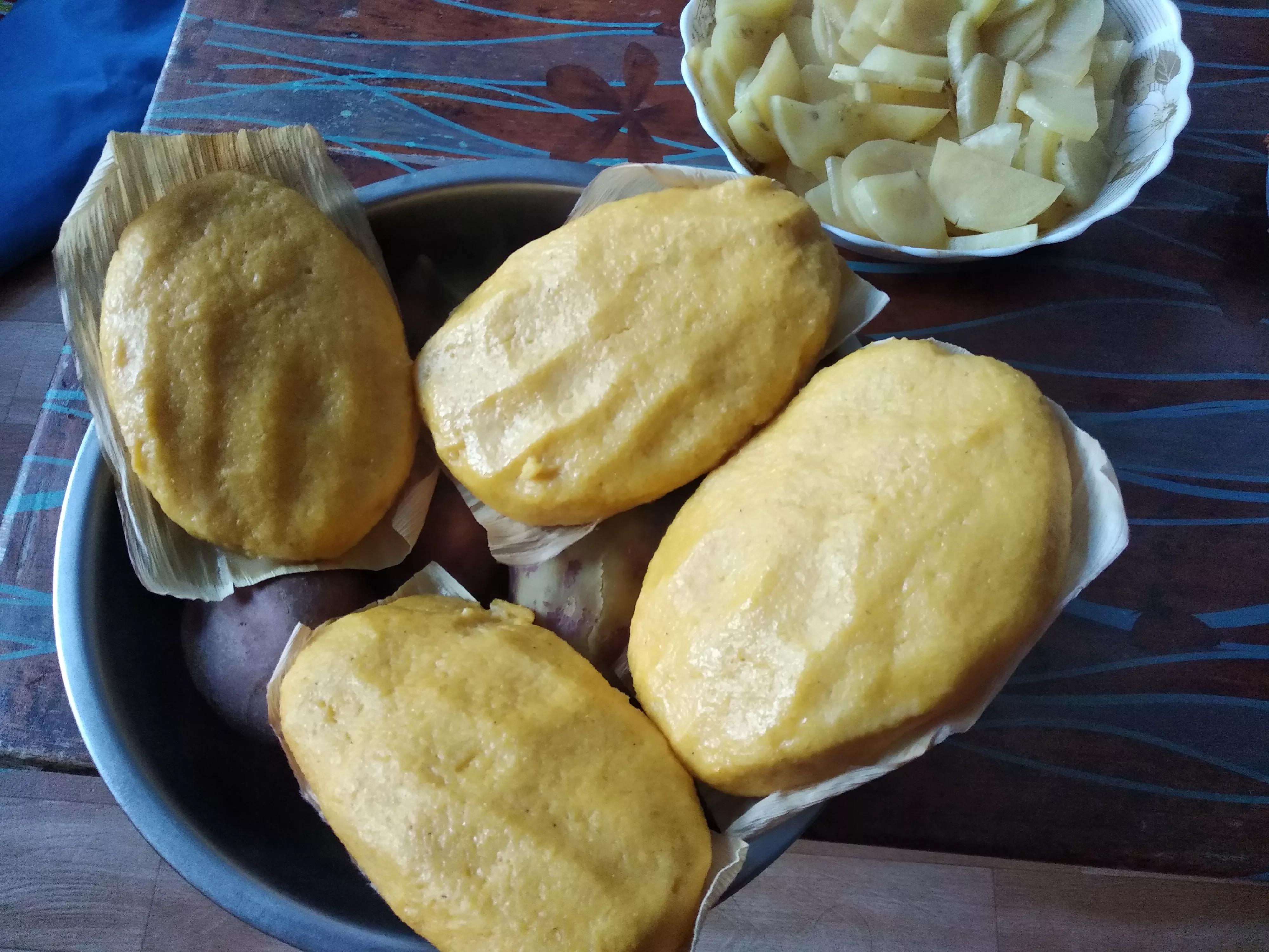 周末回老家帮老爸老妈干农活,做给老丈人和老丈母娘吃的家常菜