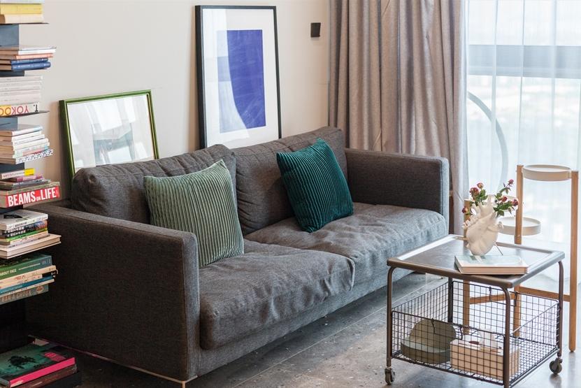 轨道灯led射灯客厅,明装射灯筒灯北欧可调简约背景墙