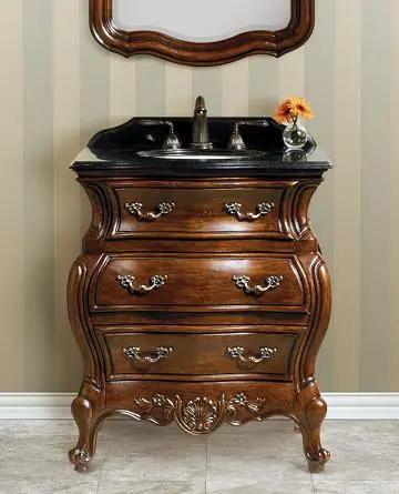 扔掉浴室柜,浴室柜非常难看想扔了