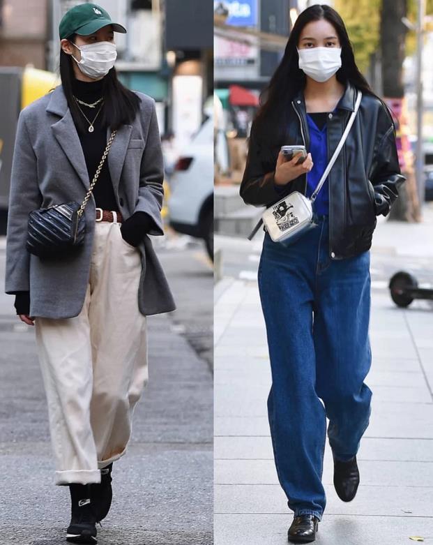 2020韩国时尚穿搭街拍视频,韩国穿搭冬季街拍