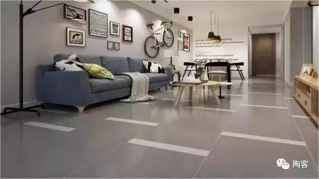 600*1200瓷砖的火爆是有原因的,不同铺贴方法拼起来好惊艳