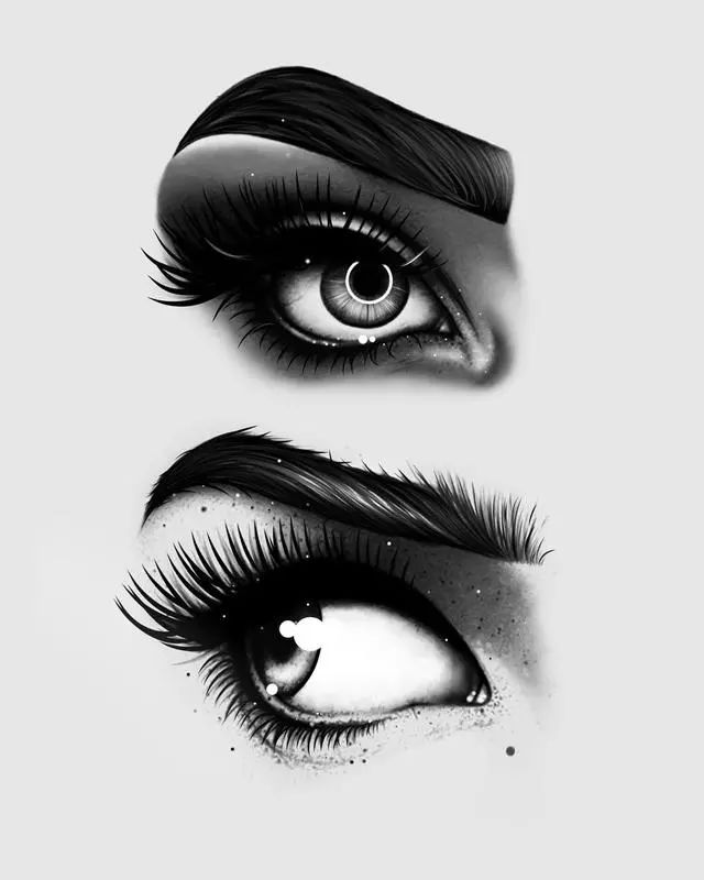 各种眼睛画法大合集,各种眼睛的画法教程容易记