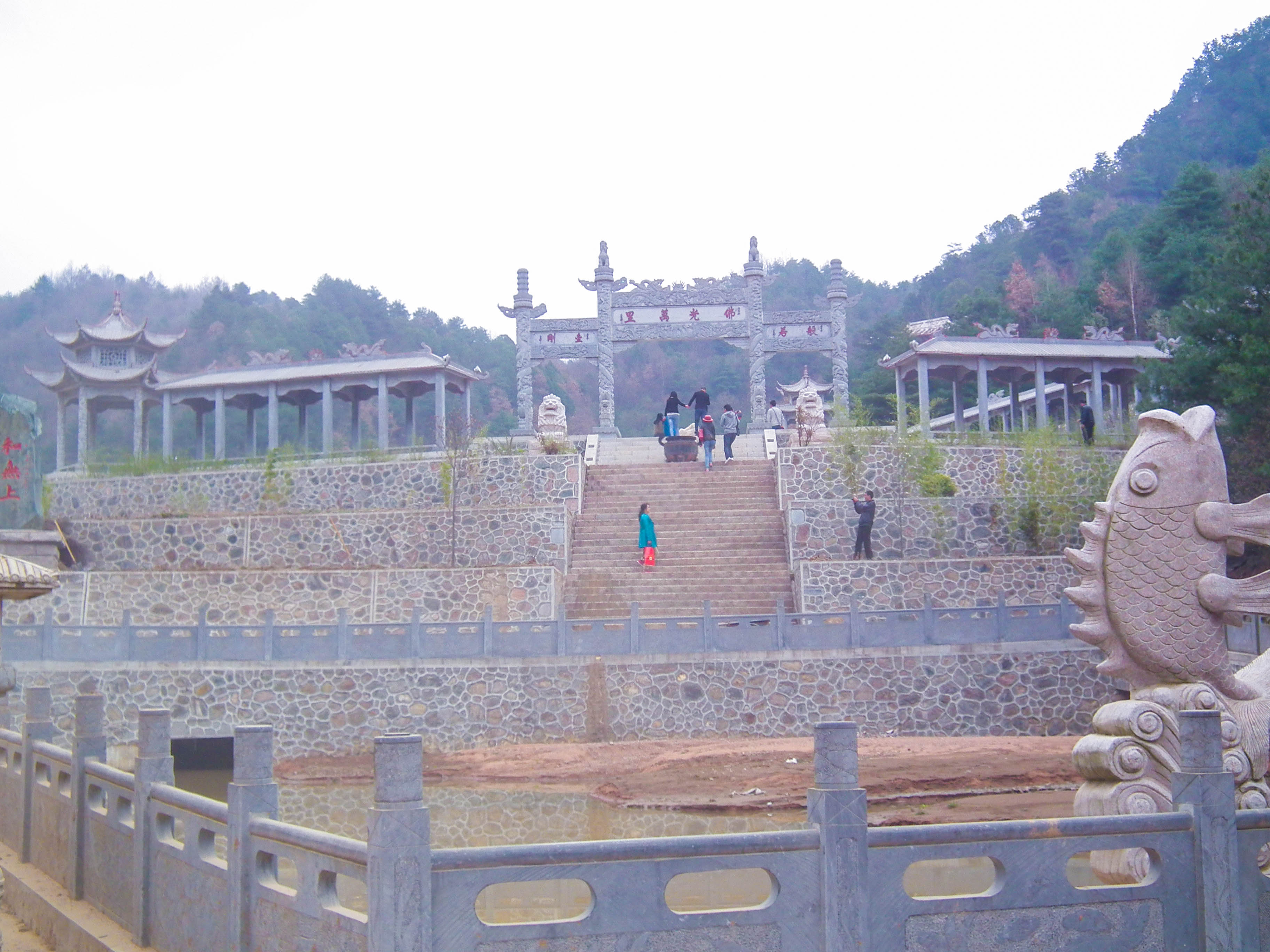 天水净土寺旅游打卡照片,天水净土寺雪景
