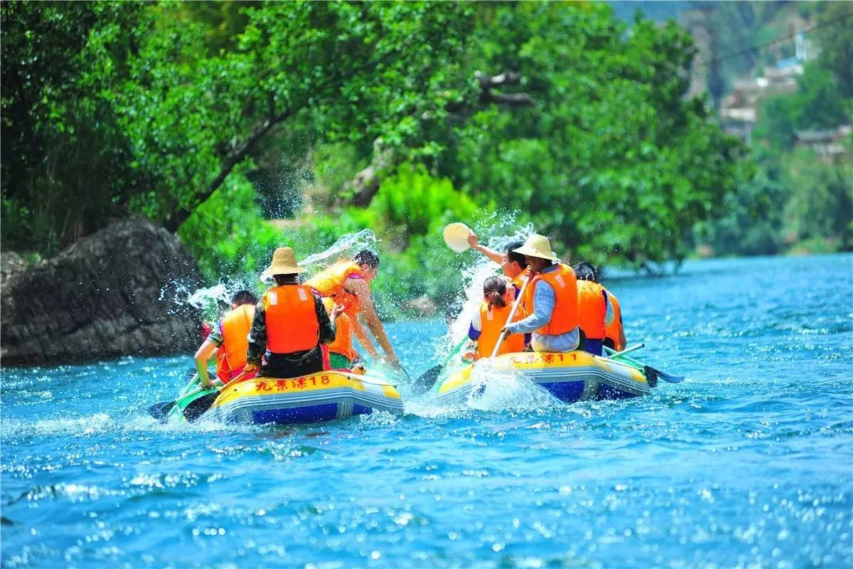 武汉漂流峡谷排行榜前十,武汉周边漂流九米落差