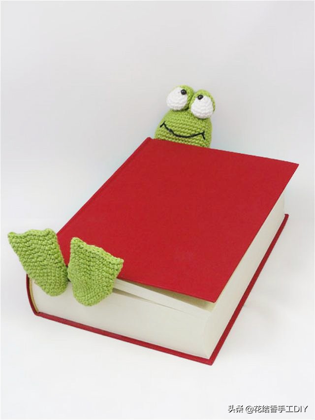 搞怪章鱼手工编织帽子,创意小动物书签编织法