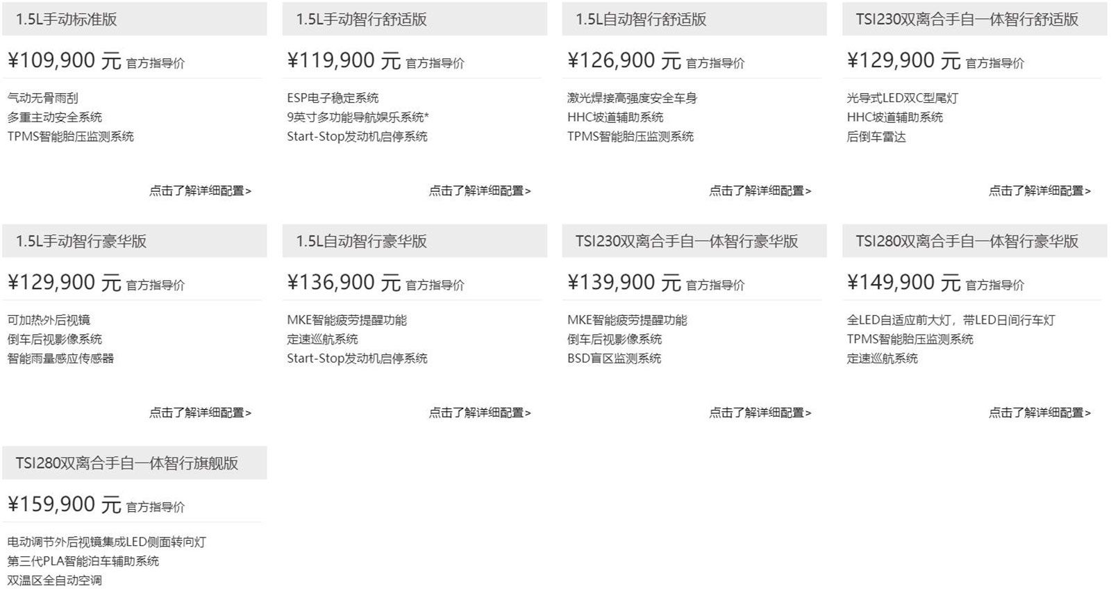 大众斯柯达现在还有哪些经典车型,大众品牌产品矩阵