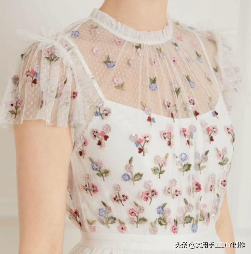 衬衫蕾丝上衣女设计感,新款设计感小众女装长袖蕾丝衬衫