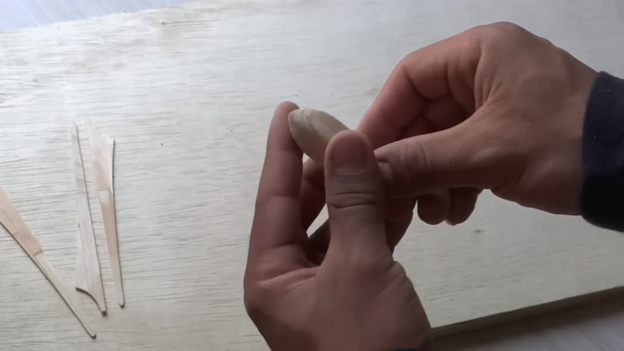 迷你木质风车模型，制作方法很简单，摆在家里风车漂亮（图解）