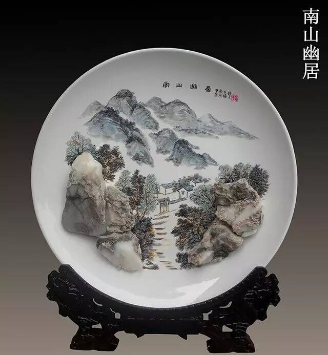 灵璧石小型盆景,灵璧石摆件纯天然观赏石