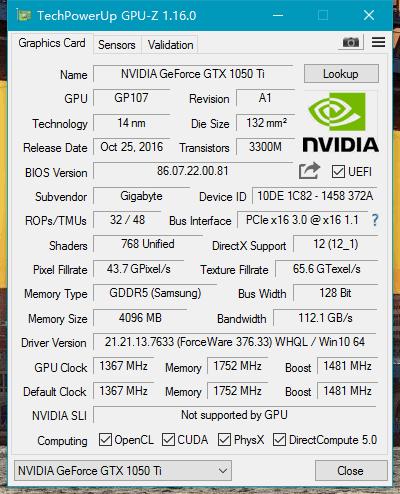 技嘉gtx1050tig1gaming4g,技嘉gtx1050tig1gaming