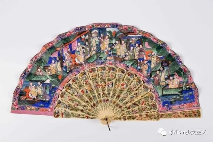 lolita轻小扇,lolita花朵团扇教程