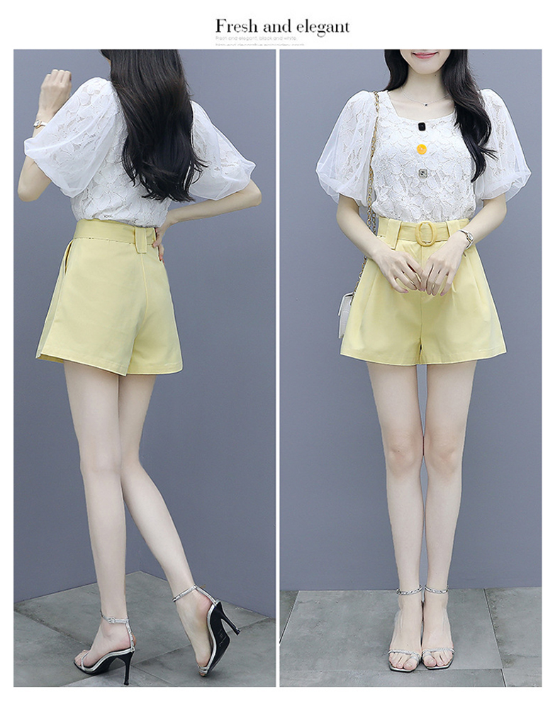春夏秀美腿拒走光欧美日韩短裤美艳