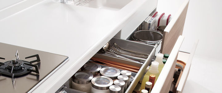 厨房调料盒收纳整理,厨房各种调料袋怎么收纳