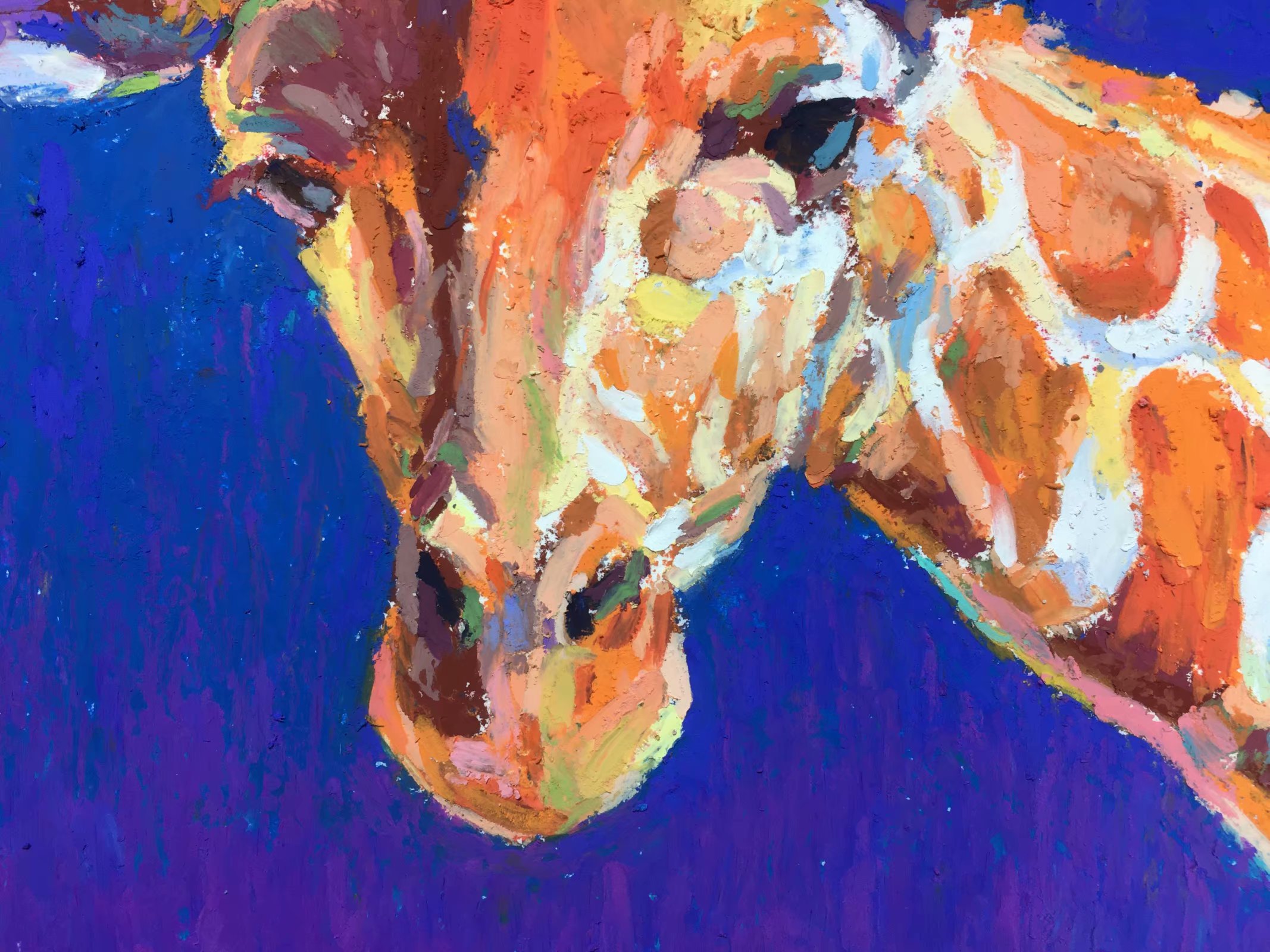 丹克林油画棒绘画基础入门教程,油画棒油画教程超级简单新手入门