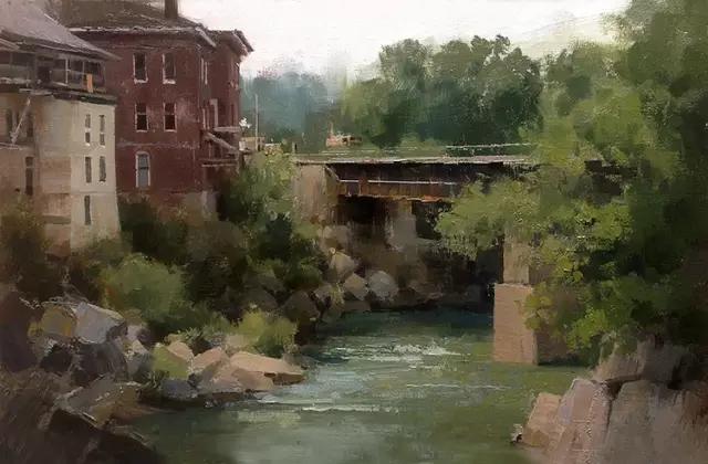 俄罗斯画家的油画艺术美到极致,中俄风景油画作品