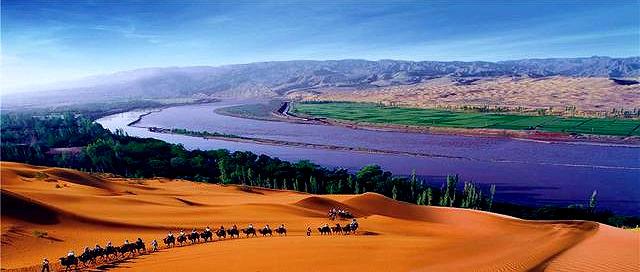 宁夏自治区中卫市沙坡头区什么样,宁夏银川沙坡头区