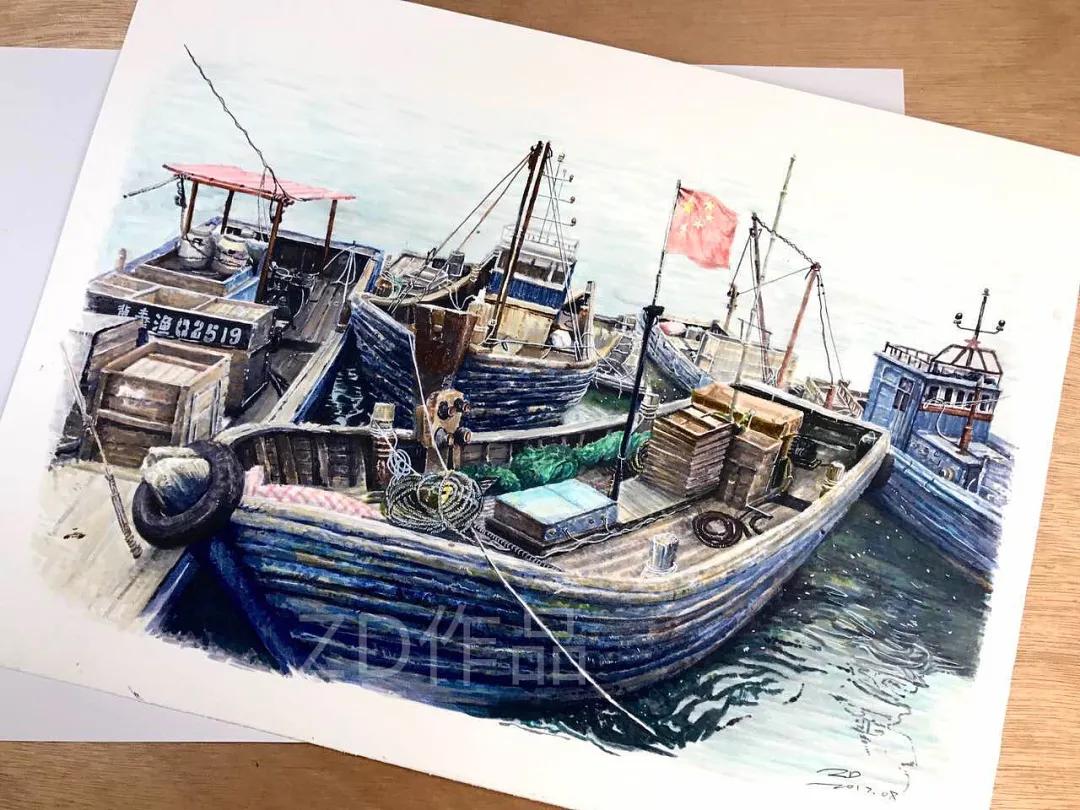 90后小伙用笔画画,九零后小伙靠画肖像漫画走红网络