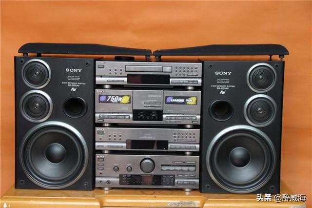 日本旧组合音响,日本原装索尼顶级豪华版组合音响