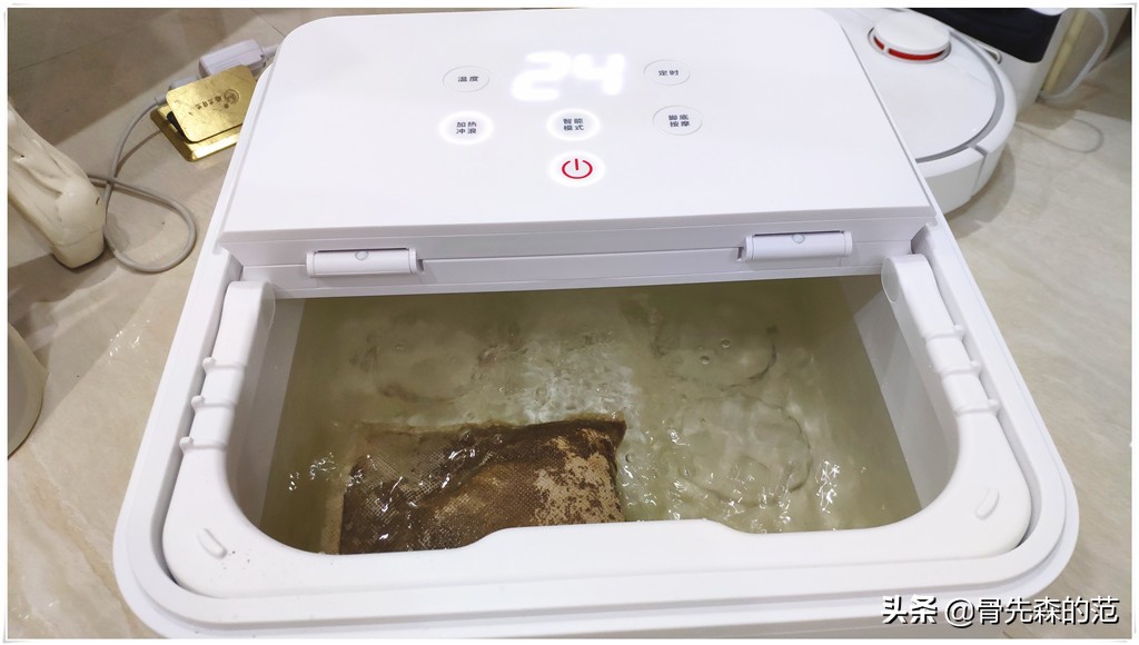 hith电动折叠足浴按摩器测评,hith智能足浴按摩器价格