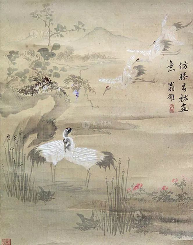 清代花鸟鱼虫画,清代国画名家花鸟鱼虫