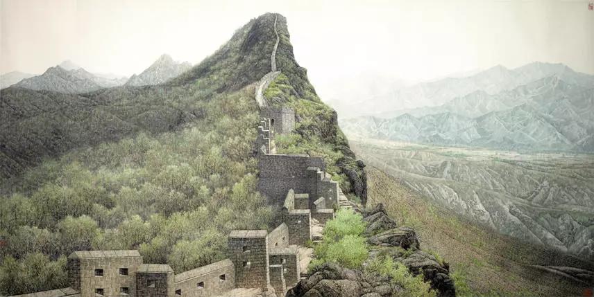 他不是美协会员，也从未参加过美展，作品却越来越引人注目