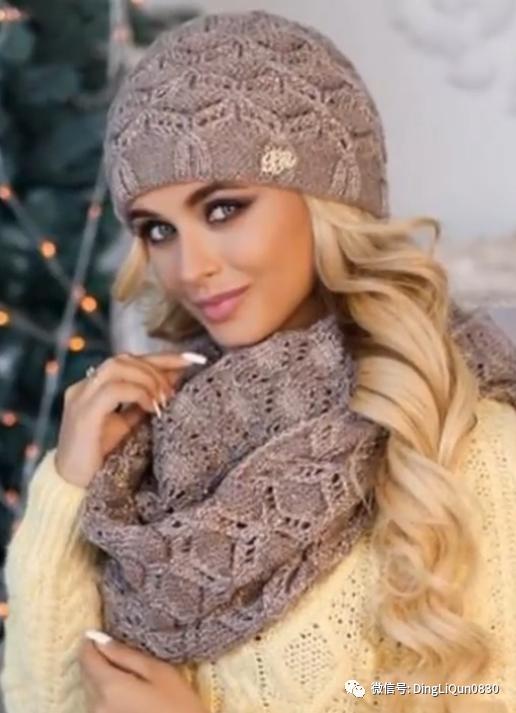 针织洋气气质帽子,针织帽子创意爆款