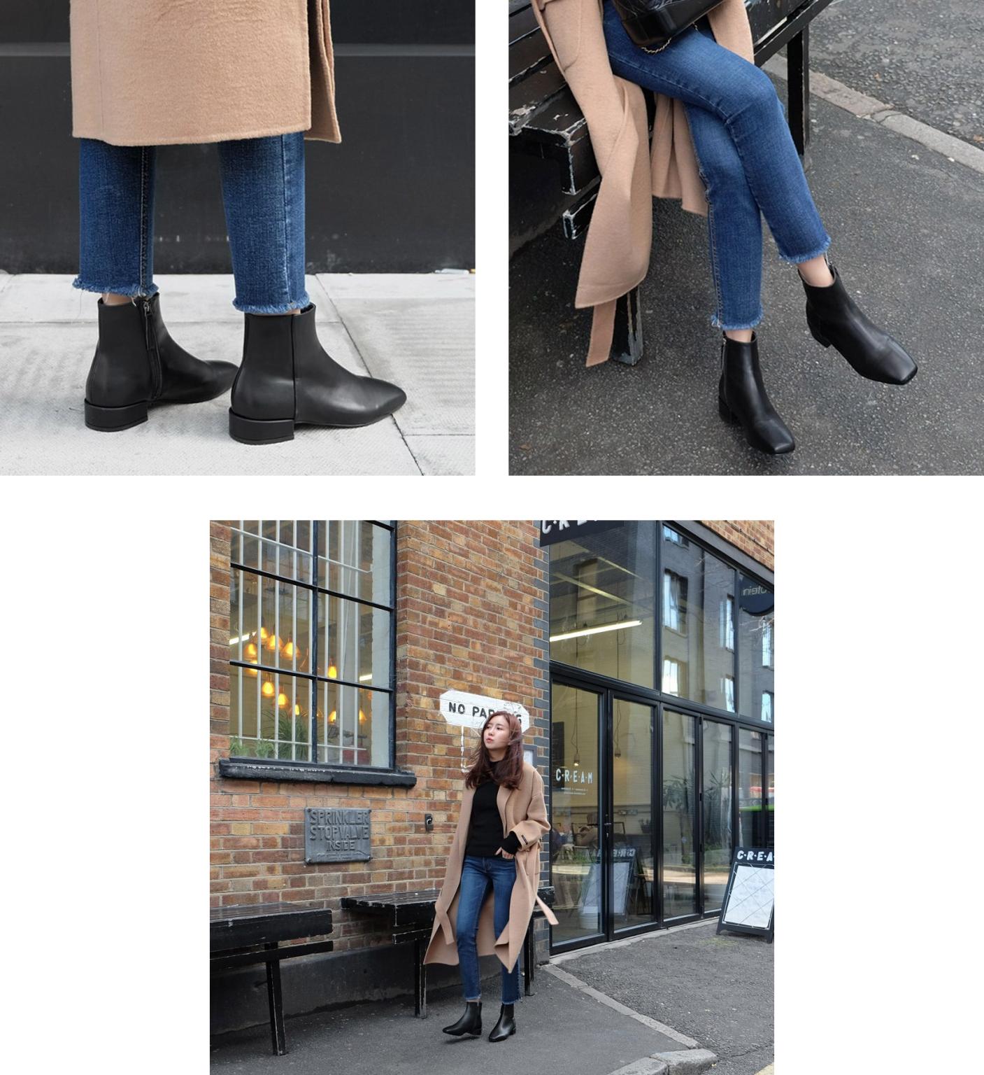 少穿这3个“长度”的靴子,百搭短靴推荐这双鞋超好看