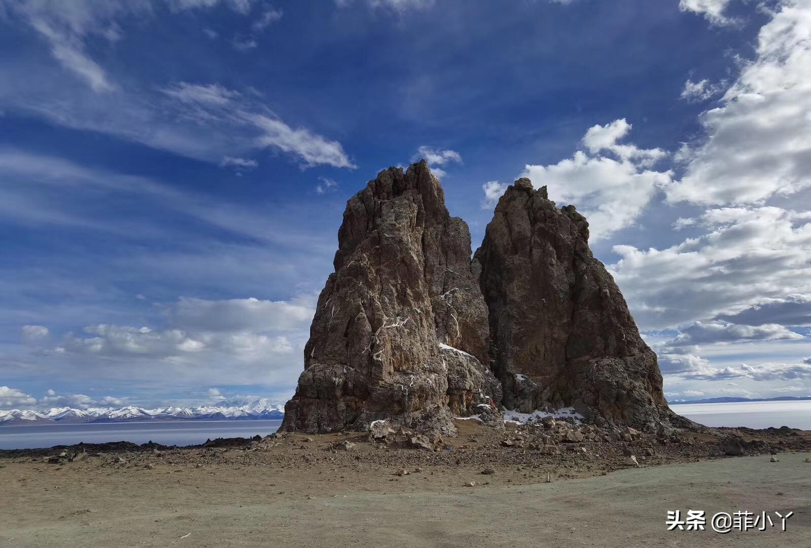 纳木措圣象天门,纳木措圣象天门全景图