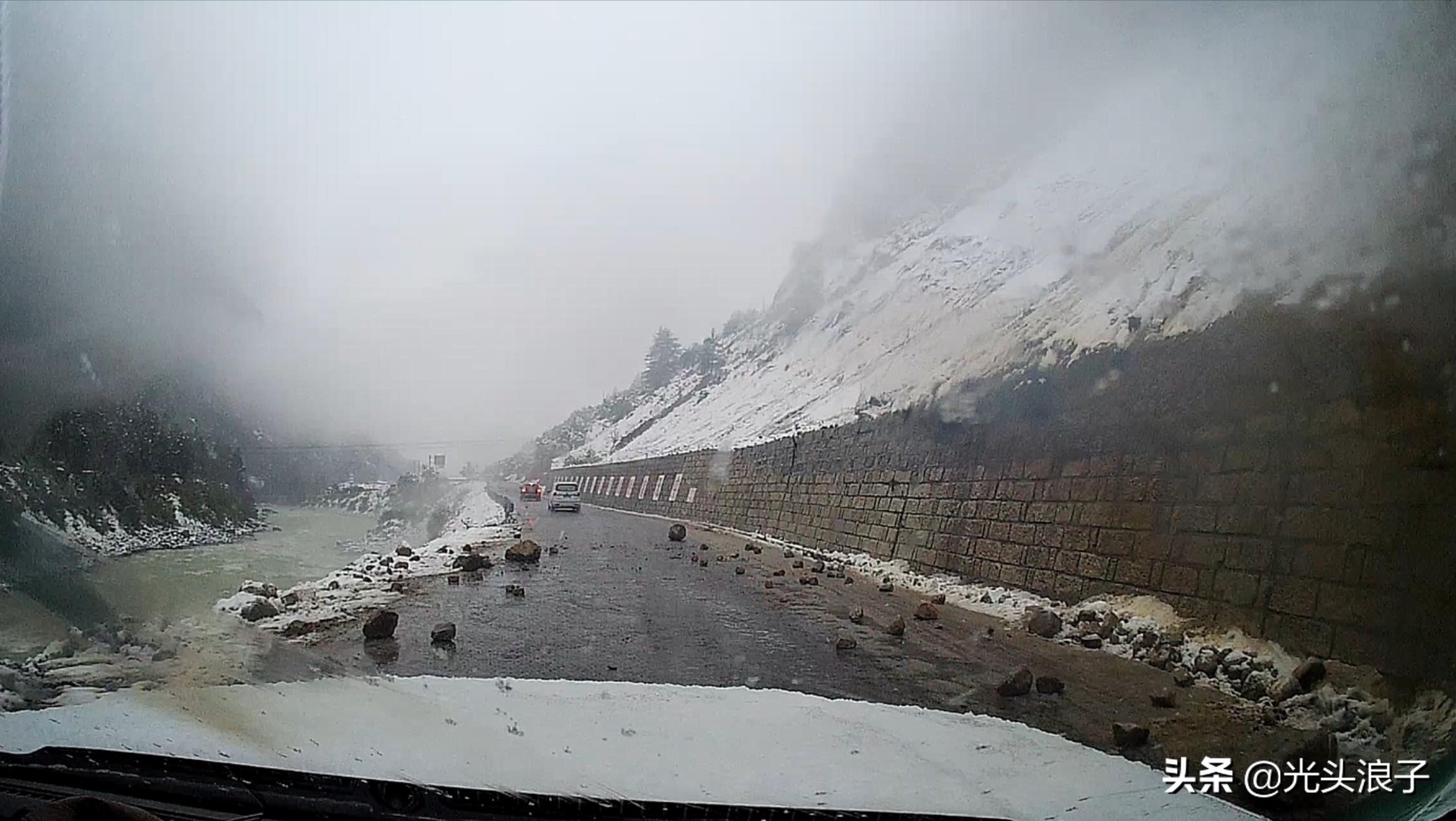 川藏318最危险的路段,川藏线318最容易落石的时间段