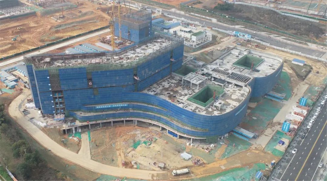 雏形初显,四川省在建妇幼保健院