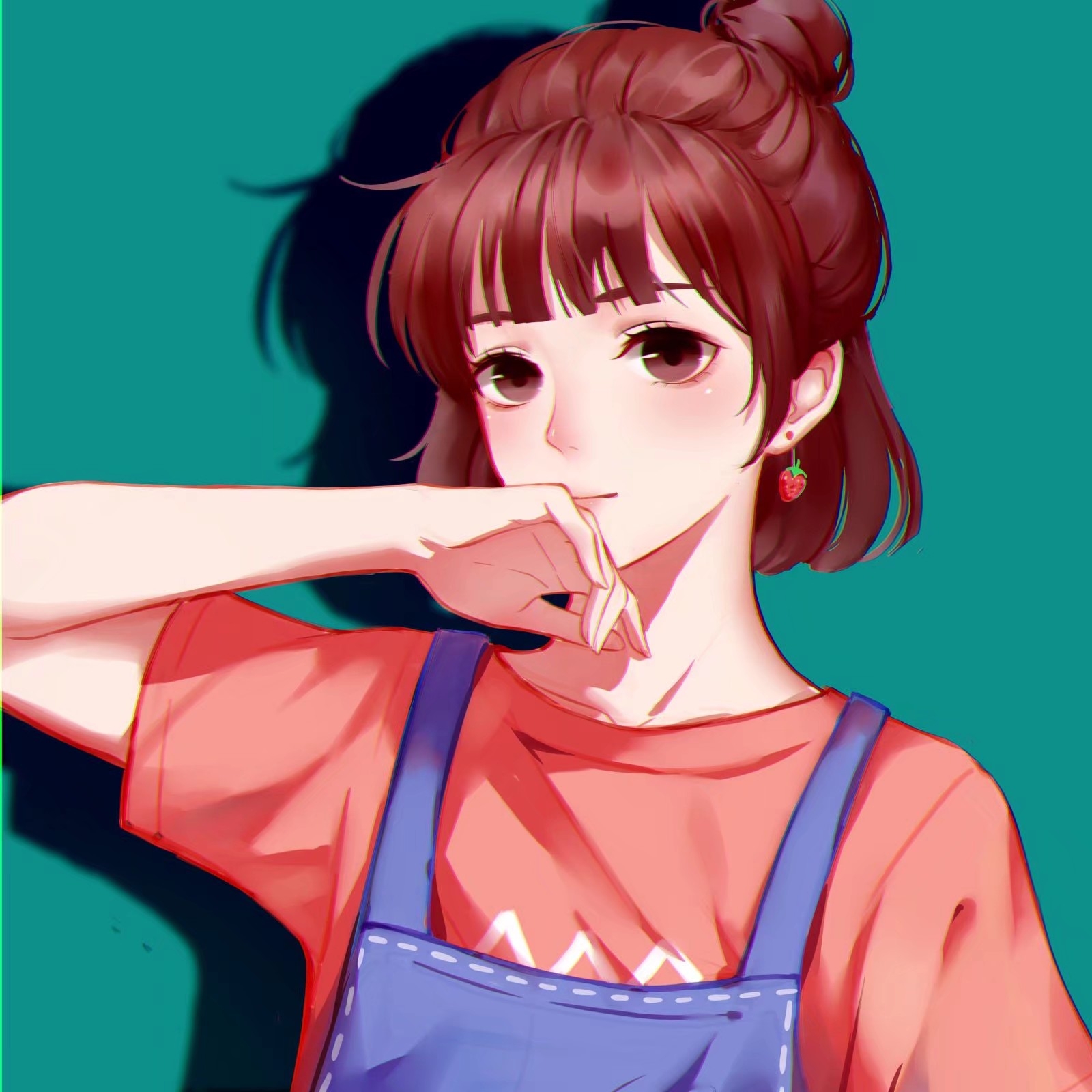 情侣头像动漫版一人一张分开,超仙ins情侣头像二人动漫