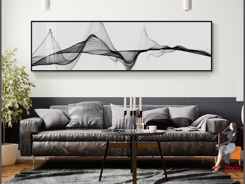 客厅装饰画如何装出高级感,家居装饰画空间搭配技巧