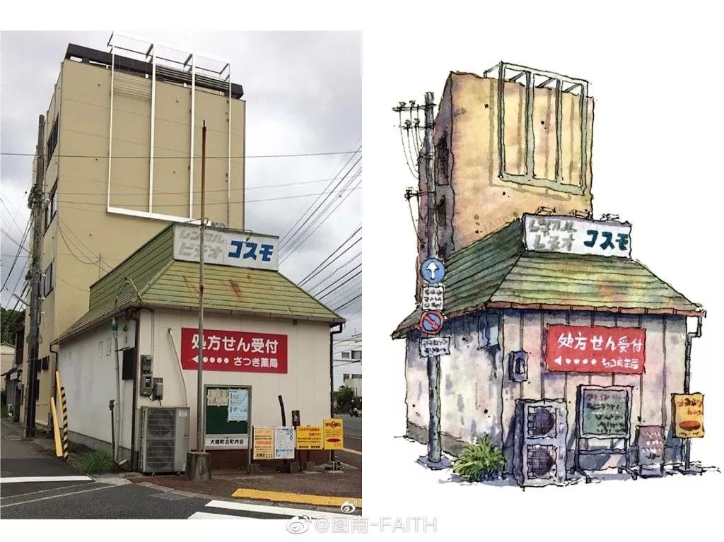 水彩画建筑入门零基础初学,水彩大师的建筑风景作品