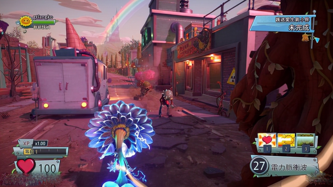 ps4植物大战僵尸花园战争2进不去,ps4植物大战僵尸花园战争双人同屏