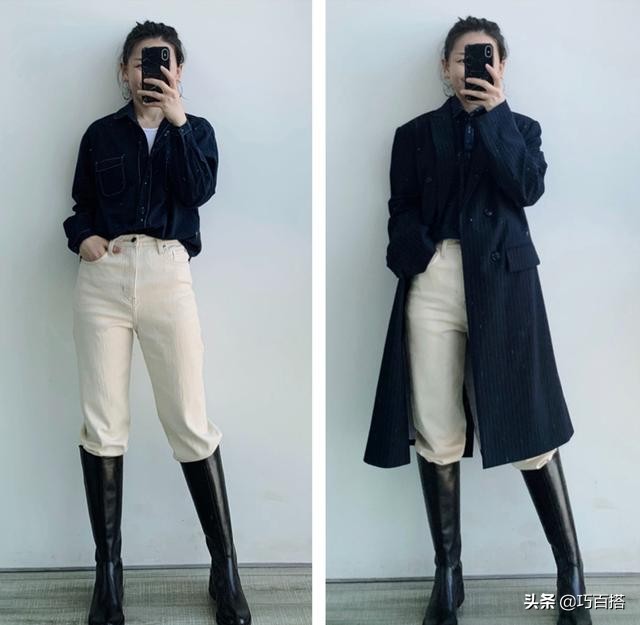 冬天胖人穿白色牛仔裤好看吗,男士冬天白色牛仔裤