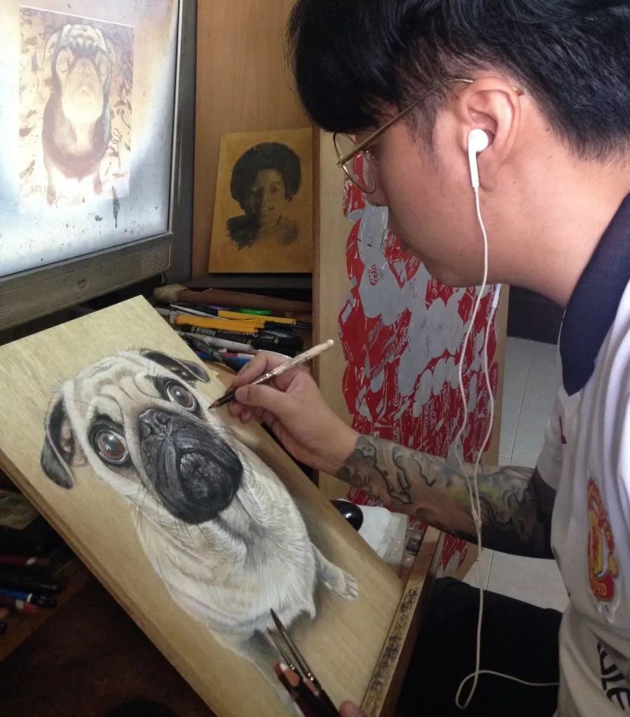 3d超写实彩铅画,超写实彩铅手绘细腻的让人咋舌