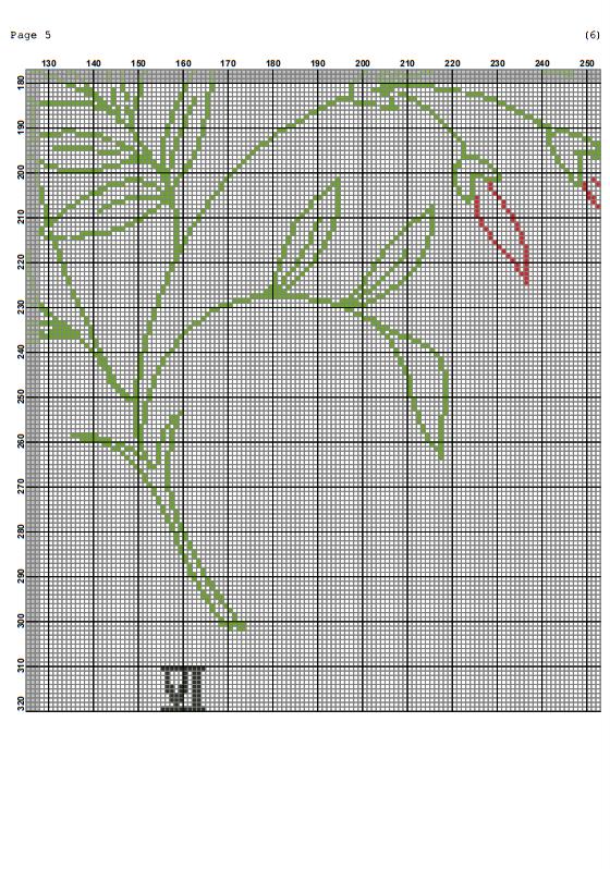 十字绣花卉玫瑰,十字绣花卉玫瑰郁金香百合