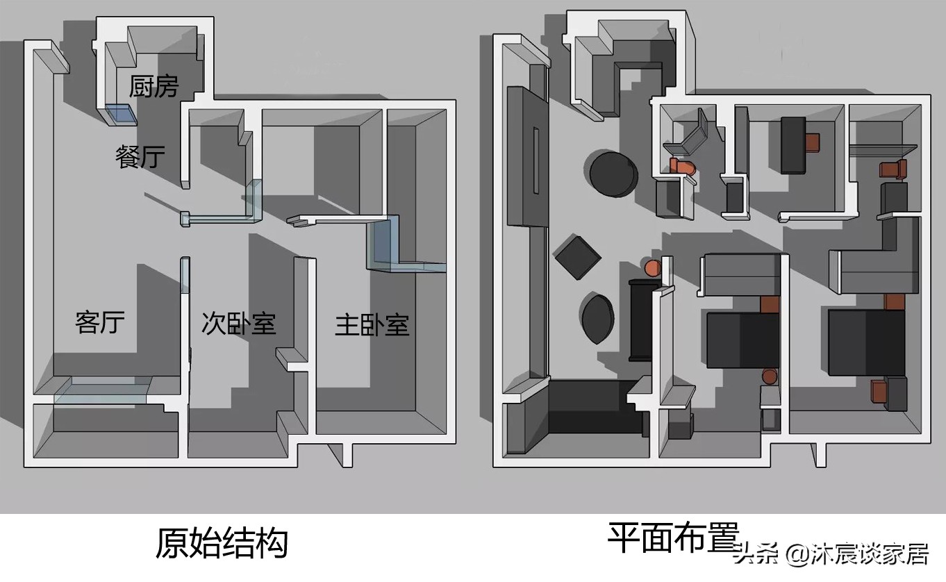 她家108㎡，慵懒又舒适的台式风，室内自然随性，享受精致生活
