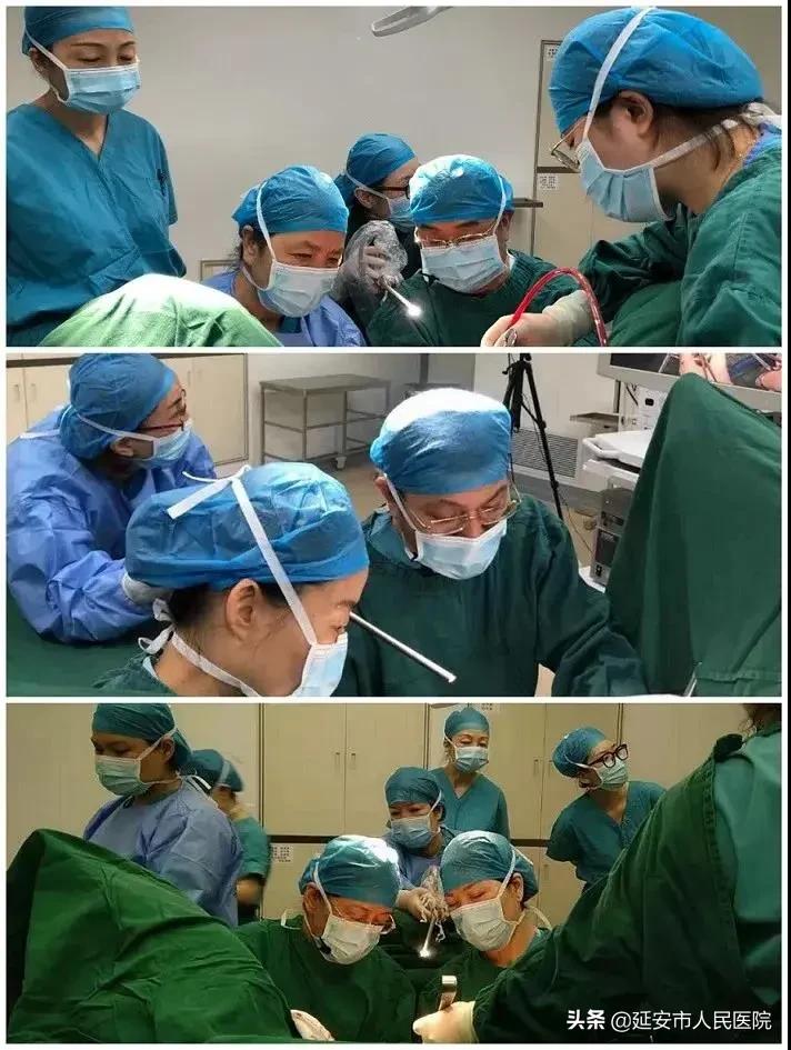 妇产科三病区李爱明主任在珠海做手术展示及学术演讲