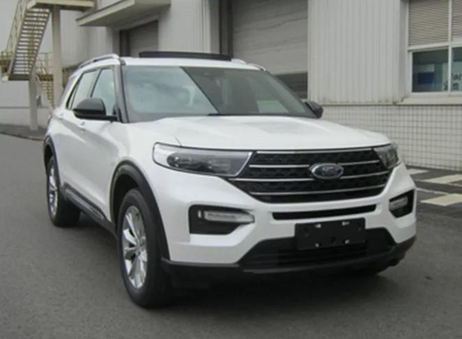 福特探险者是中型还是大型suv,全新福特探险者豪华suv实拍