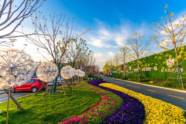 开盘盛况直击,恒大滨河左岸直播间