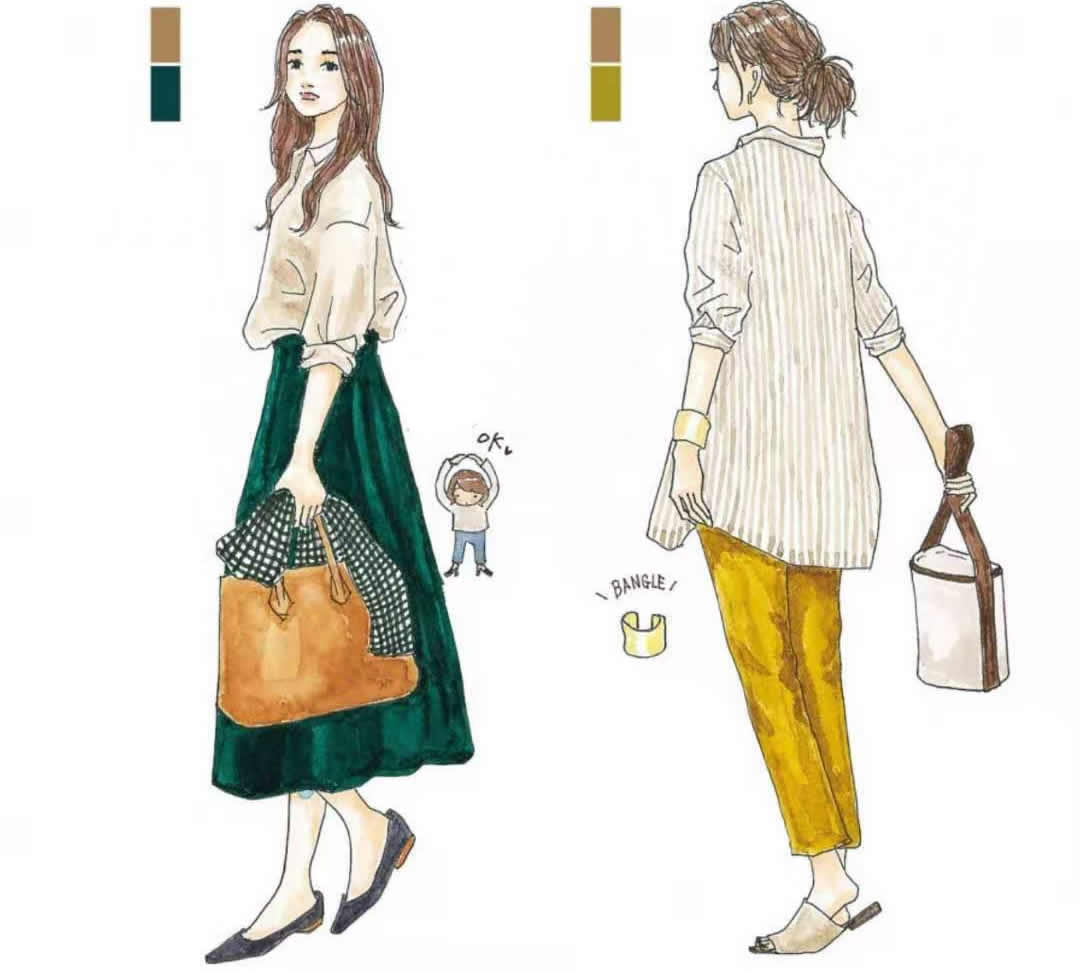 学穿搭懂色彩,10种日常穿搭配色轻松表达高级感