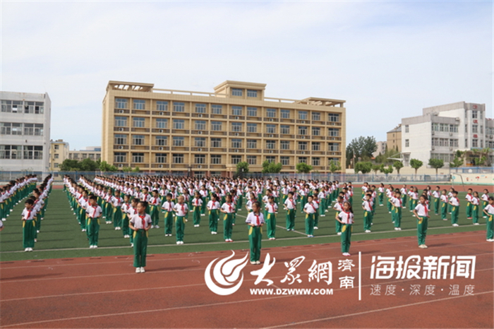 莱芜汶源学校运动会,莱芜区学校运动会开幕